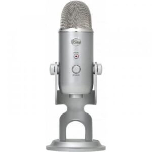Microfono Logitech Blue Yeti Silver Condensador USB