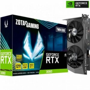 Placa de Video Zotac GeForce RTX 3060 12GB GDDR6 Twin Edge