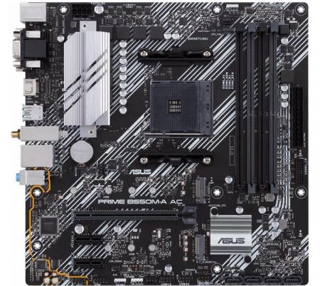 Mother ASUS PRIME B550M-A AC AM4 WIFI I - Imagen 2