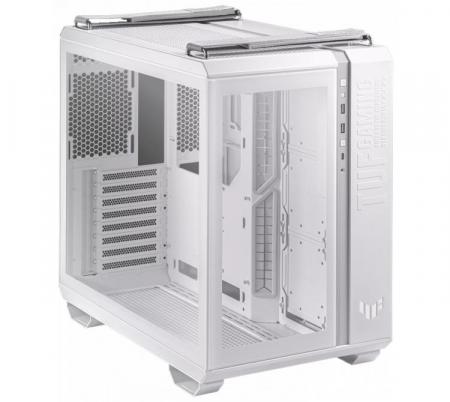 Gabinete ASUS TUF GT502 Vidrio Templado Dual Chamber White - Imagen 4