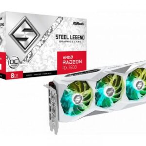 Placa de Video Asrock Radeon RX 7600 8GB GDDR6 Steel Legend OC