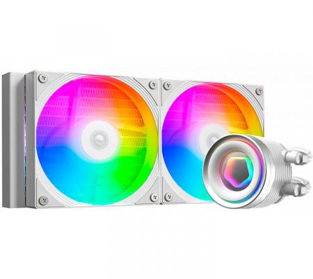 Cooler CPU ID-Cooling FX240 INF ARGB White Water Cooler